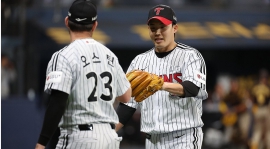 Lim Chan-kyu, Excellent Pitch with 7 Strikeouts in 5 Innings