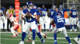 Jaxson Dart as the Giants QB
