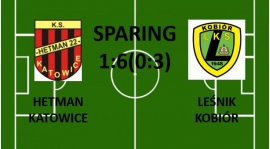 Sparing 3: Hetman Katowice - Leśnik 1:6