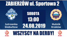 W SOBOTĘ DERBY Z HUTNIKIEM O 13:00!