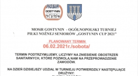 Gostynin Cup 2021 odwołany