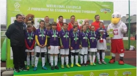 Puchar Tymbarku 2016: Tęcza trzecia w kat. U-12