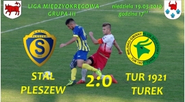 Stal Pleszew- Tur 1921 Turek 2:0, seniorzy