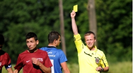 Jakub Krajewski arbiterm spotknia z Krupińskim