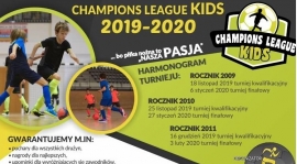 "Champions League KIDS 2019-2020"  - zaprszenie