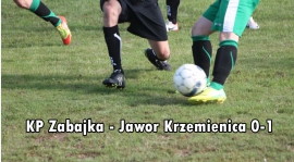 KP Zabajka - Jawor Krzemienica 0-1