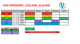 Plan treningowy drużyn Radwana Lubasz!