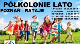 ZAPISY NA PÓŁKOLONIE LATO 2018