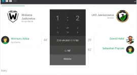 6.Kolejka Keeza IV Ligi Wiślanie Jaśkowice - LKS Jawiszowice 1:2