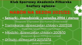 Nabór na sezon 2021/22