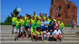 Letni obóz piłkarski Salos Toruń w Trzęsaczu.