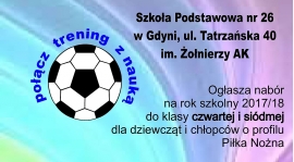 KLASA SPORTOWA Akademii Piłkarskiej KP Gdynia