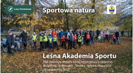 "LEŚNA AKADEMIA SPORTU" - RAJD ROWEROWY 23.10.2022r.