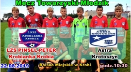 Młodzik:Towarzysko z Astrą Krotoszyn