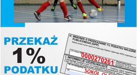 Przekaż 1% swojego podatku na młodych piłkarzy!