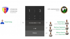 23.Kolejka JAKO IV Ligi MKS Limanovia - LKS Jawiszowice 1:3