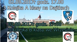 Czas na 3 kolejkę.