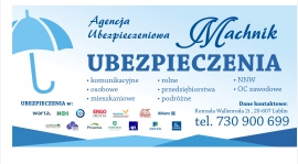 Promocja ubezpieczeń komunikacyjnych dla członków klubu oraz ich rodzin w ubezpieczalni Machnik