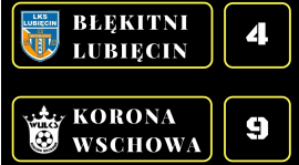 BŁĘKITNI LUBIĘCIN - KORONA I. Orlik.