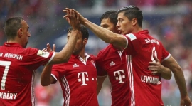 Bayern München slå Ingolstadt topp i Bundesliga tabellen