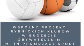 Budżet Obywatelski - zagłosuj za sportem w Rybniku.