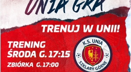 Trenuj w Unii! Trening juniorów starszych w każdą środę o g. 17:15