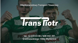 Firma TransPiotr dołącza do partnerów wspierających Orła Myślenice