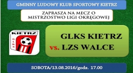 Inauguracja sezonu: GLKS Kietrz - LZS Walce