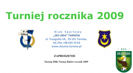 Kadra rocznika 2009 na turniej w Tarnowie