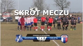 VIDEO: Skrót meczu Mustang Ostaszewo 2:0 Orlęta