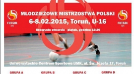 Młodzieżowe Mistrzostwa Polski w Futsalu-Toruń dzień 2.