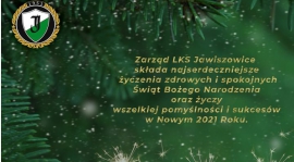 Zdrowych i spokojnych Świąt  Bożego  Narodzenia życzy zarząd LKS Jawiszowice !!!