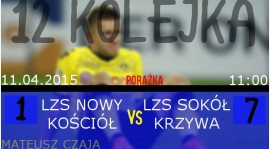 Porażka z LZS Sokół UR-PAL Krzywa