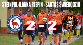 IV LIGA - TYLKO REMIS Z SANTOSEM.