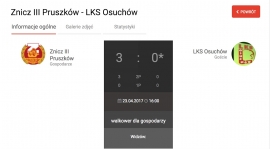 Walkower w 6 kolejce z LKS Osuchów