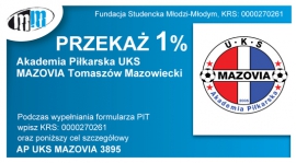 1 % PODATKU DLA AP UKS MAZOVIA