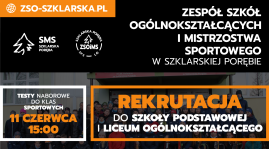 Rekrutacja do klas sportowych w SMS Szklarska Poręba