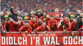 Wales slog Ukraina med 1-0 för att gå in i Qatars VM 2022