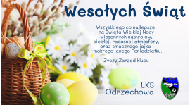 WESOŁYCH ŚWIĄT WIELKANOCNYCH!!