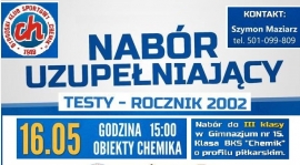 Nabór uzupełniający do Chemika 2002