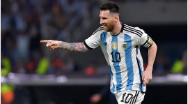 Argentina 7:0 Curazao, hat-trick de Messi