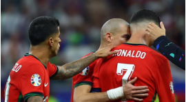 Le Portugal bat la Slovénie aux tirs au but