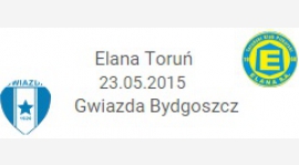 22. kolejka: Elana Toruń - Gwiazda