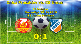 MKS Znicz Pruszków vs. KS Ursus, 0:1