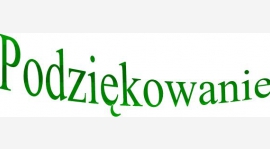 Podziękowanie !