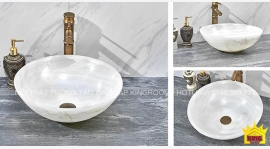 Xu hướng sử dụng lavabo đá tự nhiên trong thiết kế nội thất hiện đại