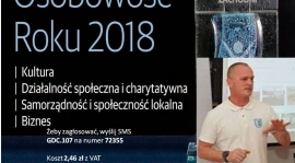 Nominacja do nagrody Osobowość Roku 2018