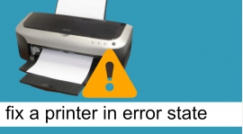 Try These Steps to Fix Printer in Error State Problem With HP