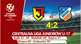 Jagiellonia Białystok vs. KS Ursus, 4:2