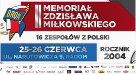 II MEMORIAŁ ZDZISŁAWA MIŁKOWSKIEGO ZAKOŃCZONY